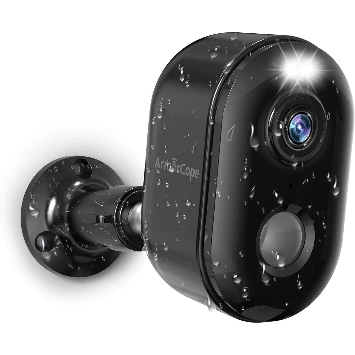 Wireless Outdoor Security Camera 2K WiFi with Color Night Vision-United States