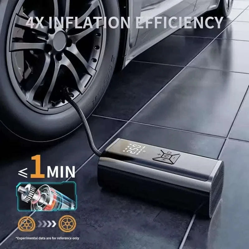 Wireless Portable Electric Tire Inflator, 150 PSI-Wireless