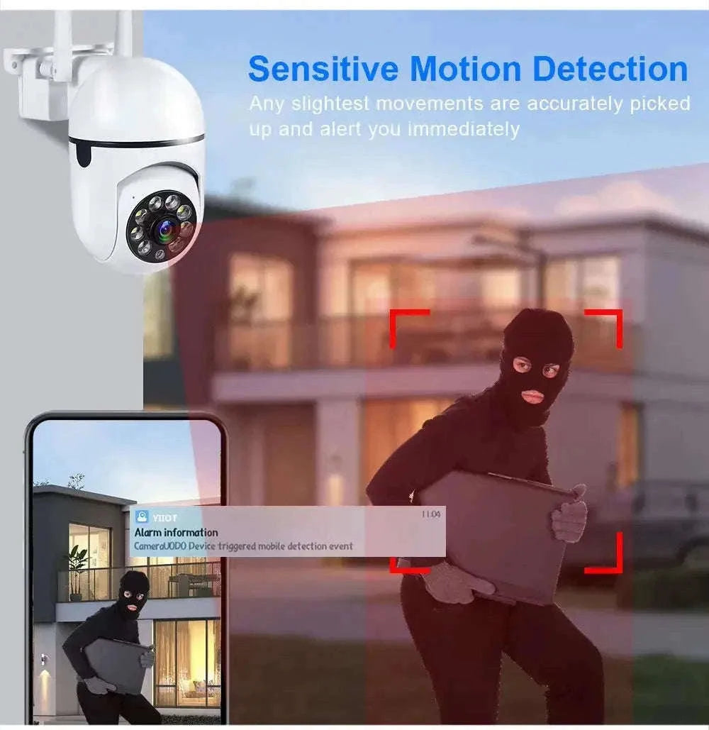 Wireless Security Camera 360° WiFi with 1080P HD Clarity-USB