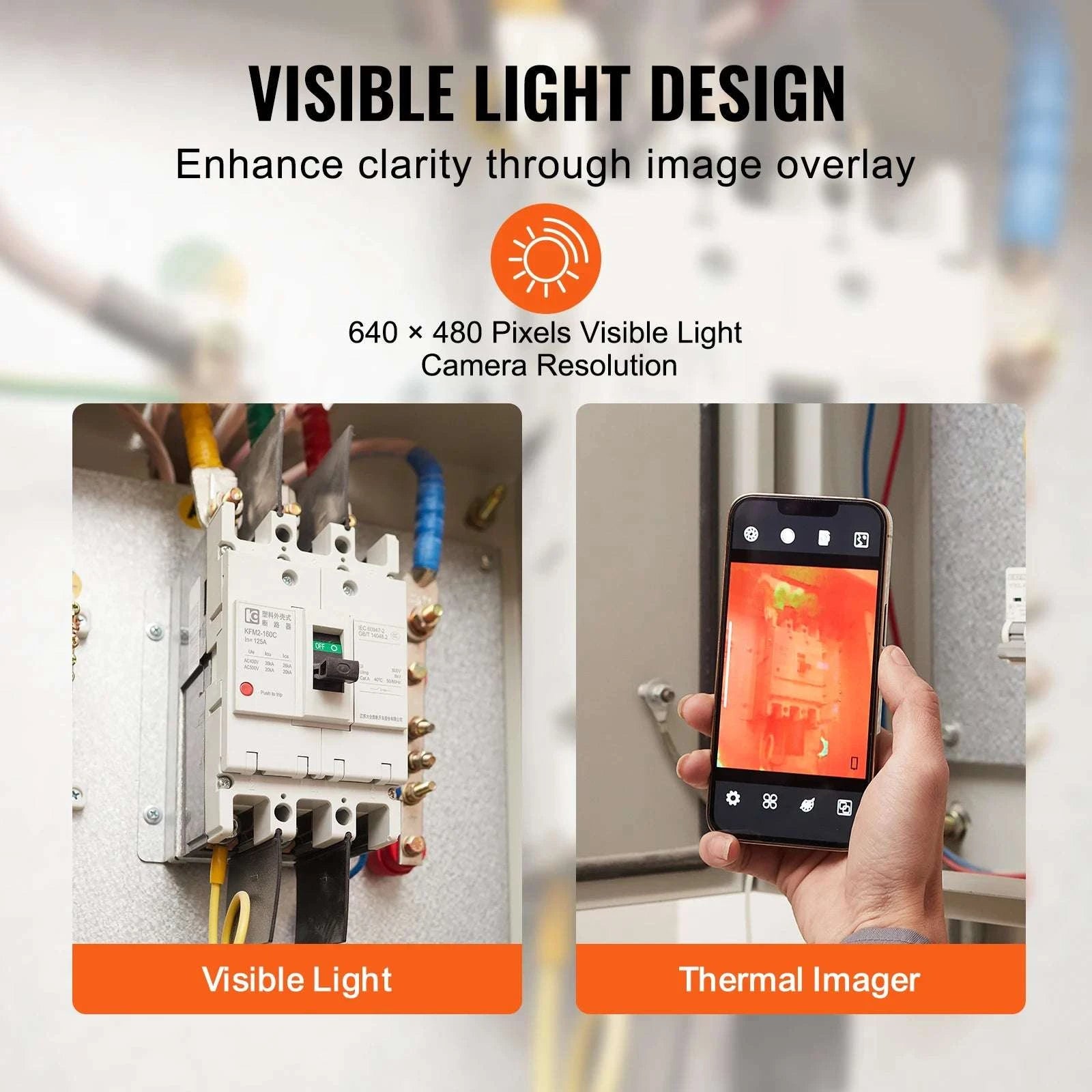 Wireless Thermal Imaging Camera 256x192 for iOS & Android-25Hz IOS Android / United States
