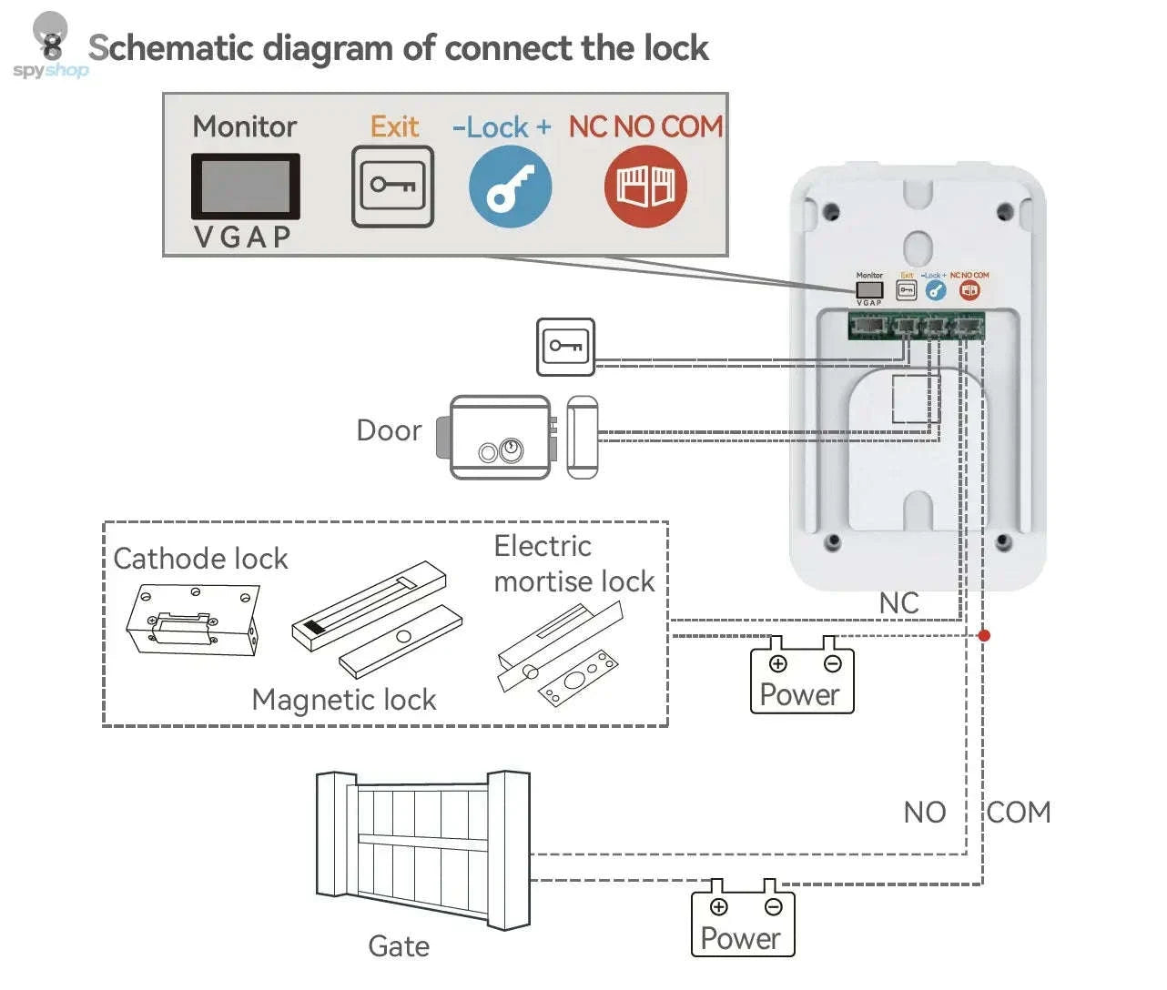 Wireless WiFi Video Doorbell System – 1080P HD Monitoring & Smart Home Access-Default Title