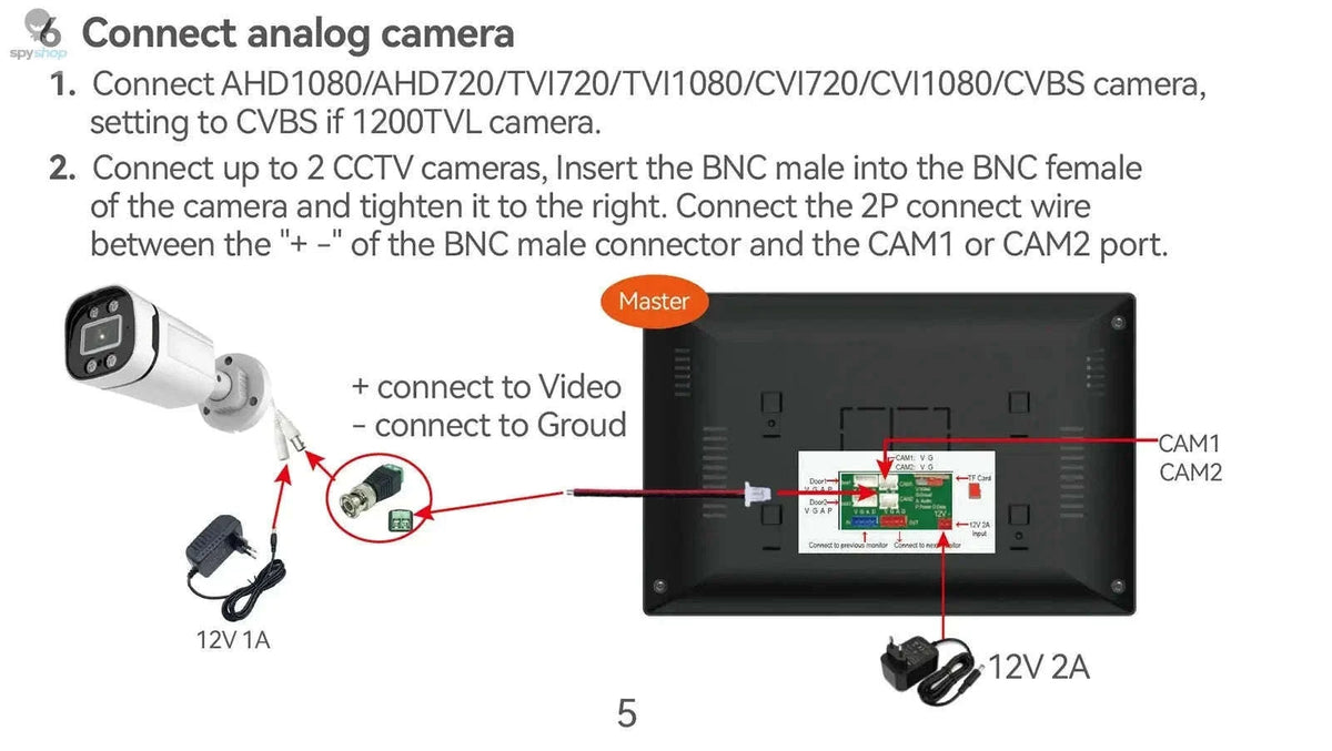Wireless WiFi Video Doorbell System with 1080P HD Monitoring-Default Title