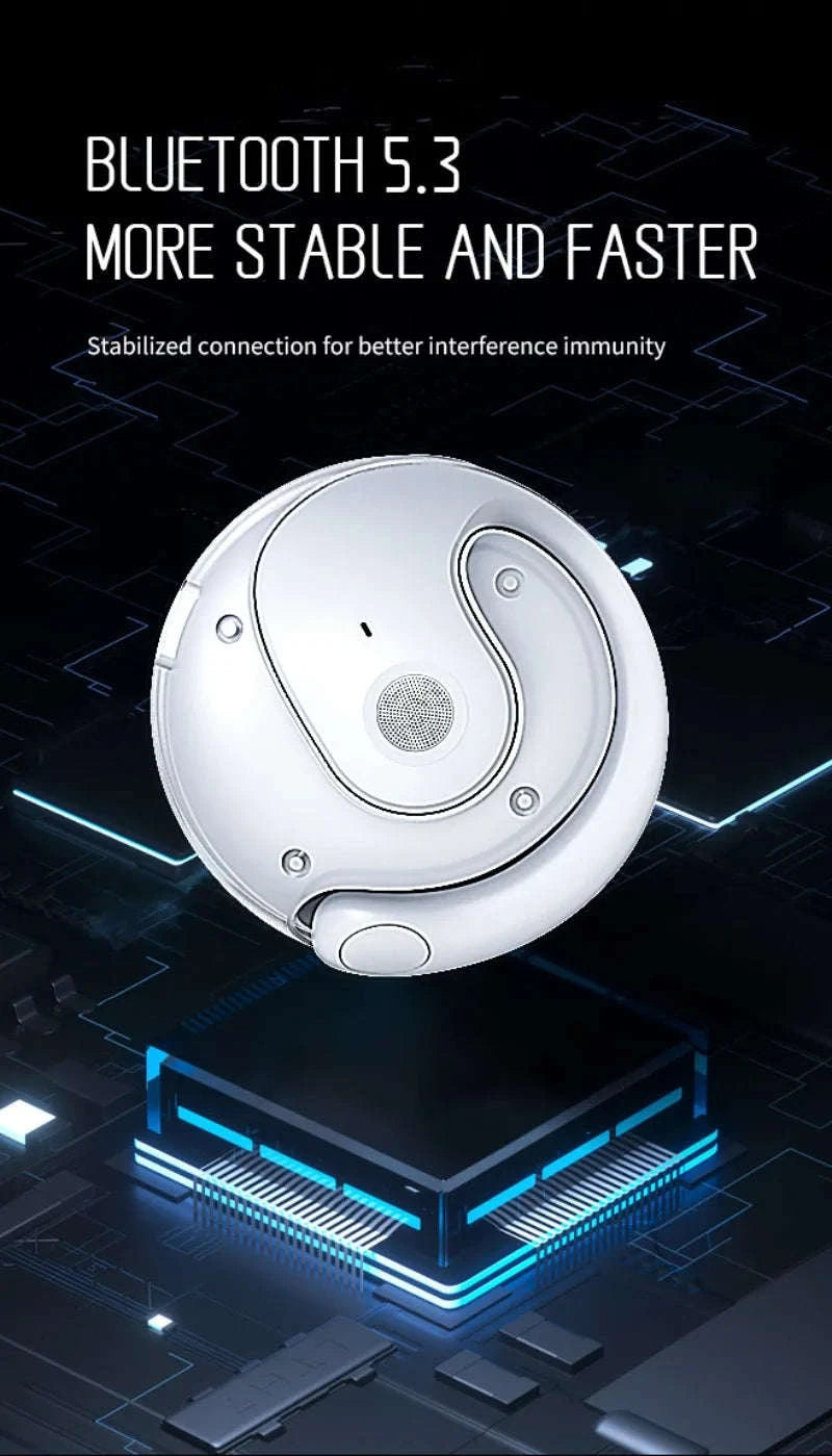 WJOY AI Real-Time Translator Earbuds-Beige-No Ai