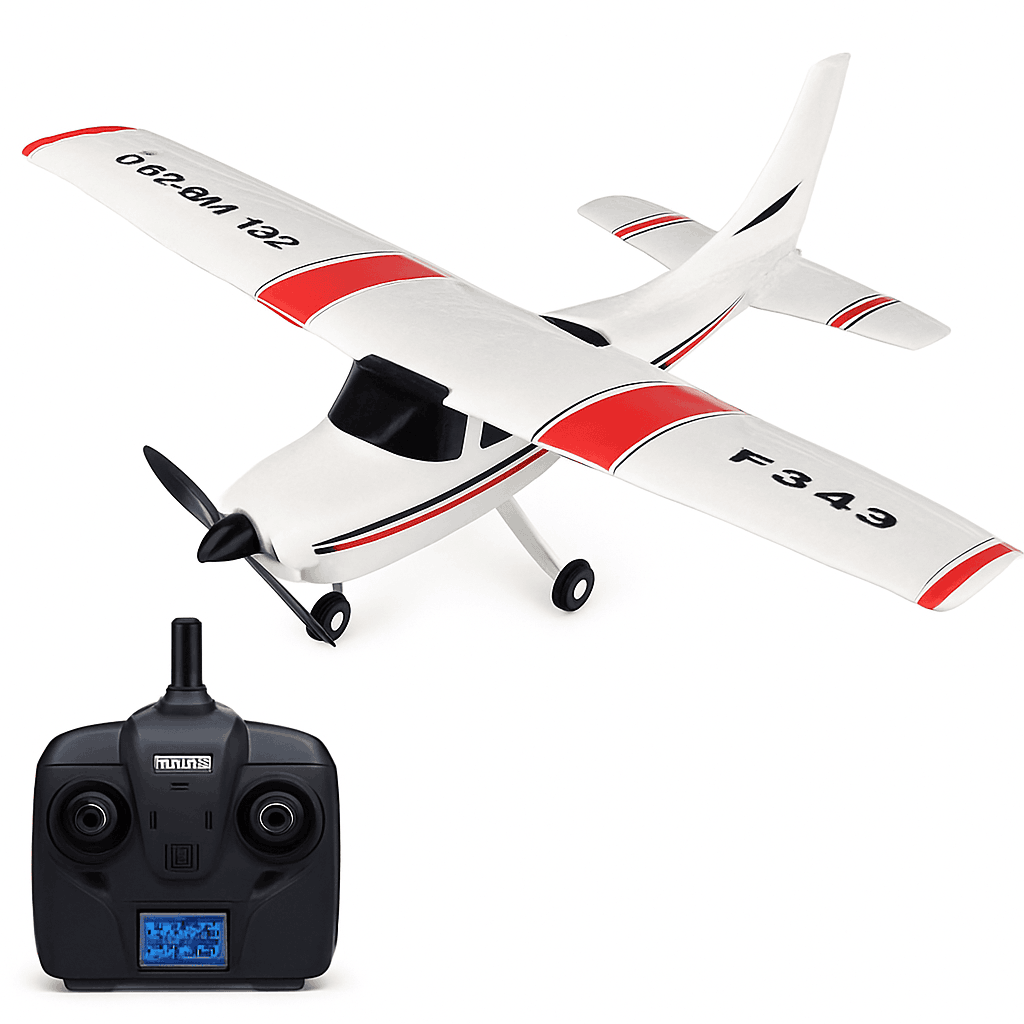 WLtoys F949 Cessna 182 RC Airplane with 3D6G Gyro-LCD Version