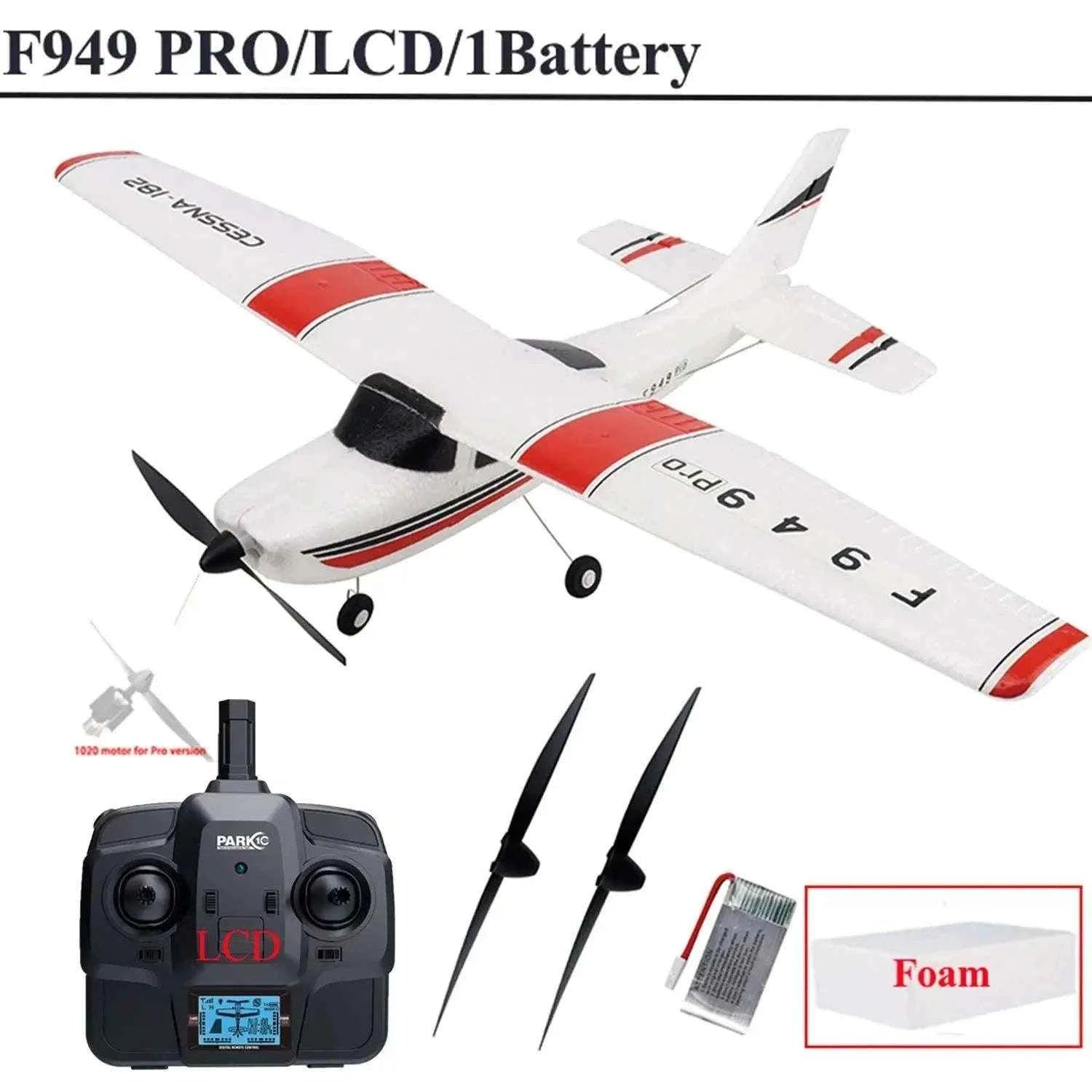 WLtoys F949 RC Airplane Trainer with Gyro Stabilization