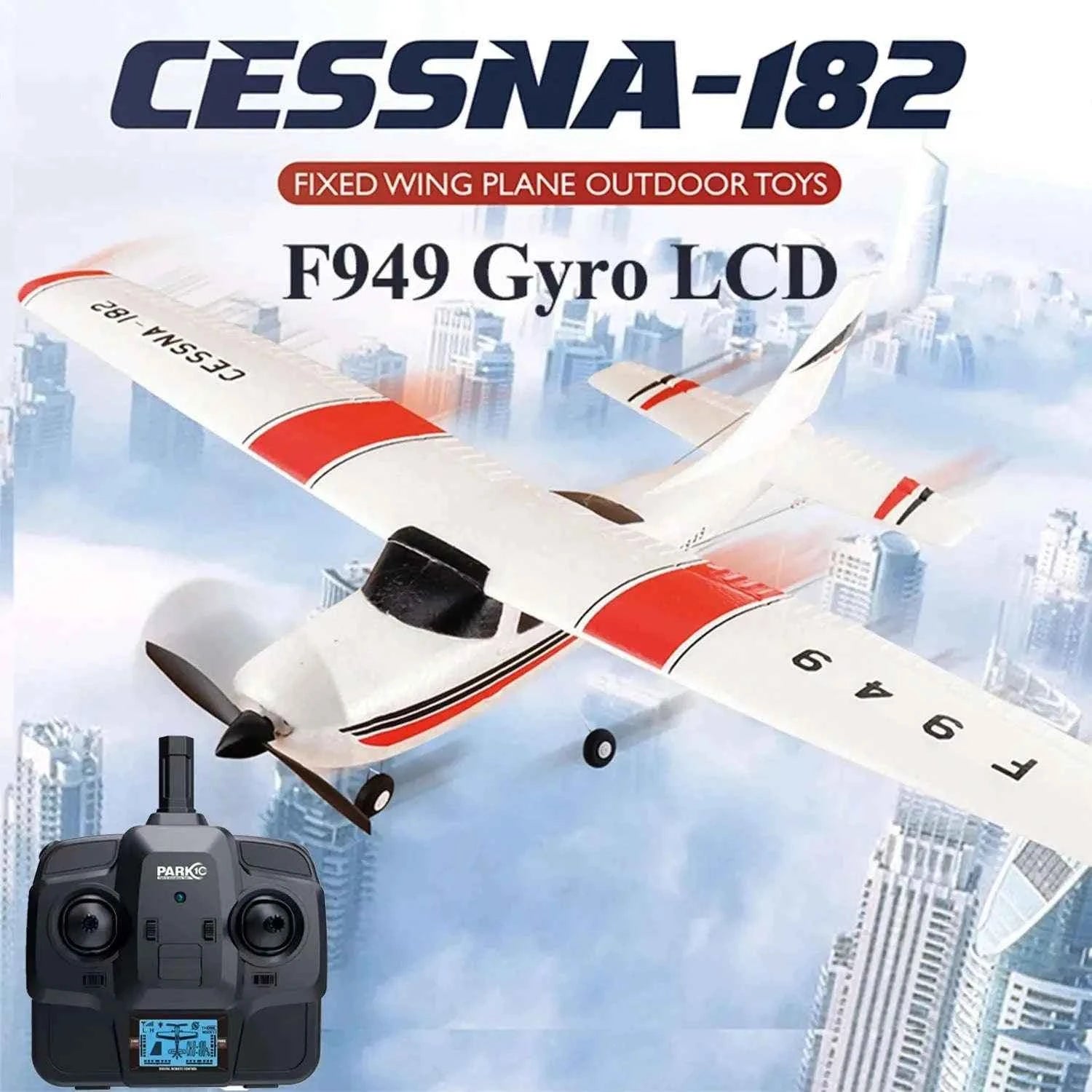 WLtoys F949 RC Airplane Trainer with Gyro Stabilization