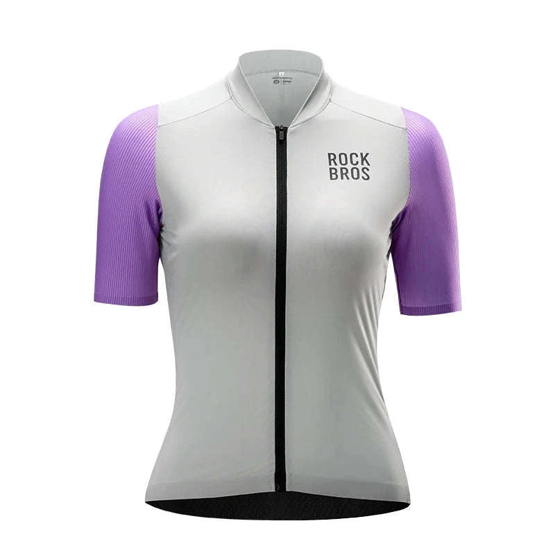 Women's Breathable Cycling Jersey Lightweight Quick-Dry Short Sleeve-Asian-YDDX001-a / S