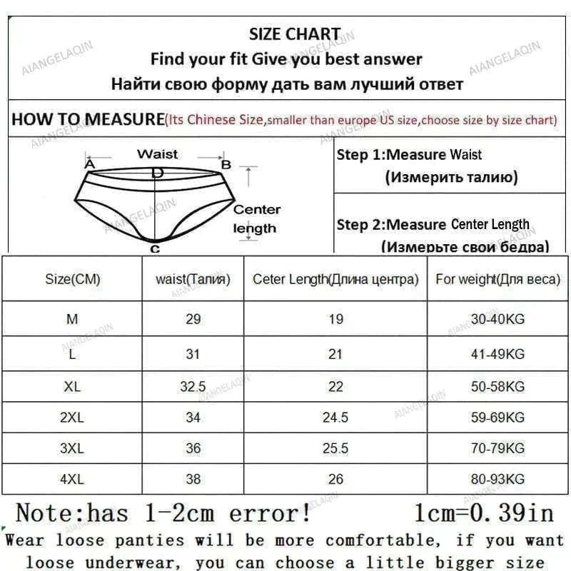 Women's Cotton Panties 7-Pack, Plus Size M–4XL Comfort Briefs-B2 W2 SKI2 Gray / 4XL / 7PCs