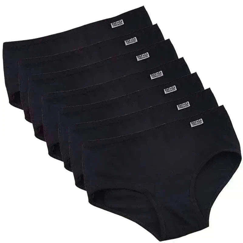 Women's Cotton Panties 7-Pack, Plus Size M–4XL Comfort Briefs-B2 W2 SKI2 Gray / 4XL / 7PCs