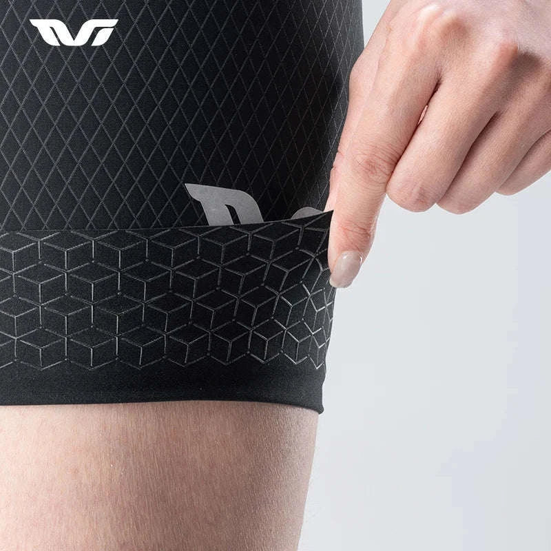 Women’s Cycling Bib Shorts with Cushion Pad Breathable Quick-Dry-YDDK005-BK / Asia 2XL (EU XL)