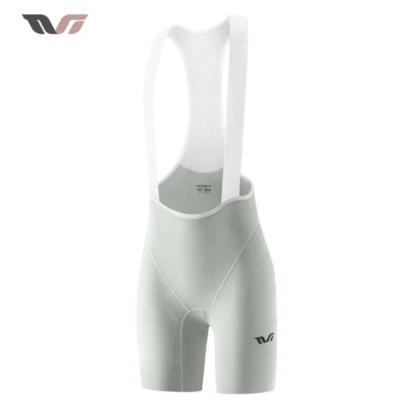 Women’s Cycling Bib Shorts with Cushion Pad Breathable Quick-Dry-YDDK005-BK / Asia 2XL (EU XL)