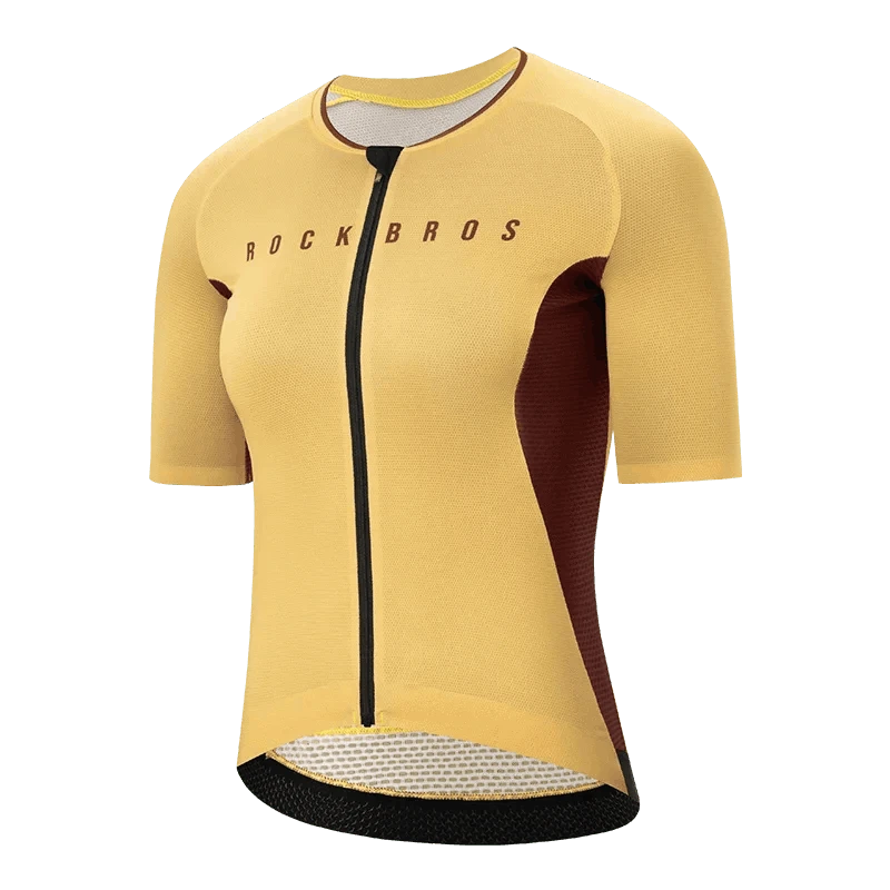 Women’s Cycling Jersey with Full Zipper Breathable Summer MTB Shirt-15110001-D / Asian 2XL(EUR XL)