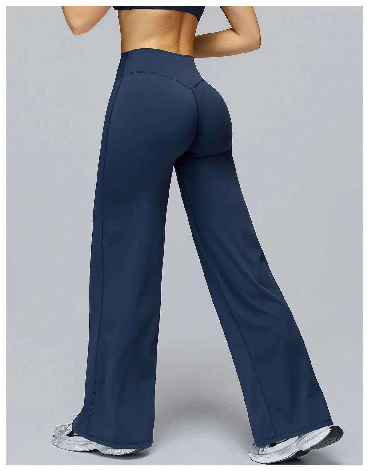 Women’s High Waist Flare Yoga Leggings for Comfort and Style-Lava Red / L / CHINA