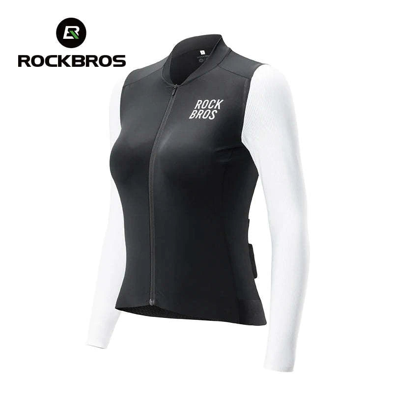 Women’s Long Sleeve Cycling Jersey Breathable Stretch Bike Shirt-YDWT001 EUR-a / S