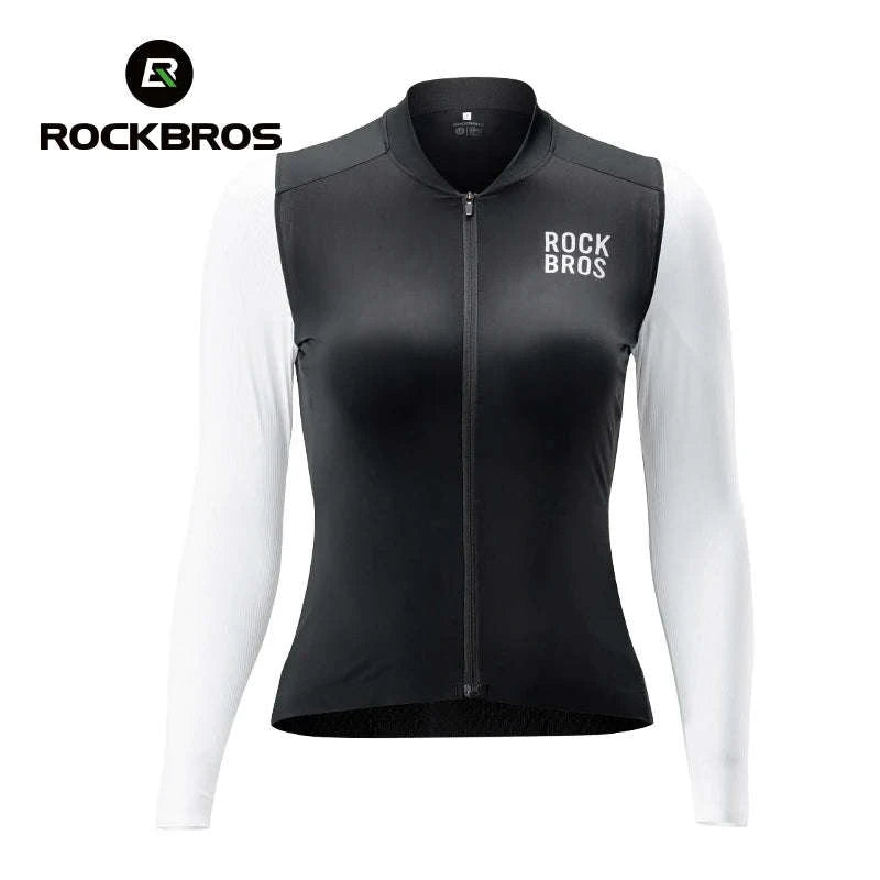 Women’s Long Sleeve Cycling Jersey Breathable Stretch Bike Shirt-YDWT001 EUR-a / S