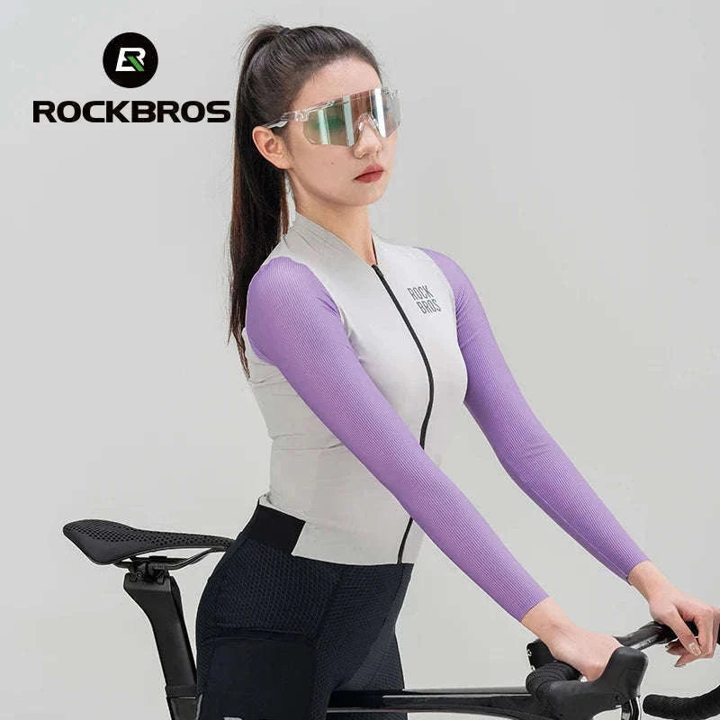 Women’s Long Sleeve Cycling Jersey Breathable Stretch Bike Shirt-YDWT001 EUR-a / S