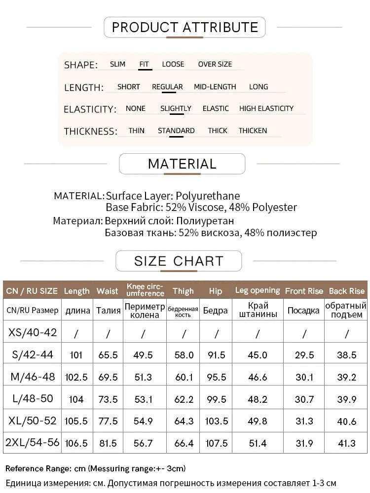 Women's Loose PU Leather Straight Leg Pants with Side Slit Floor Length-Camel Pants / S