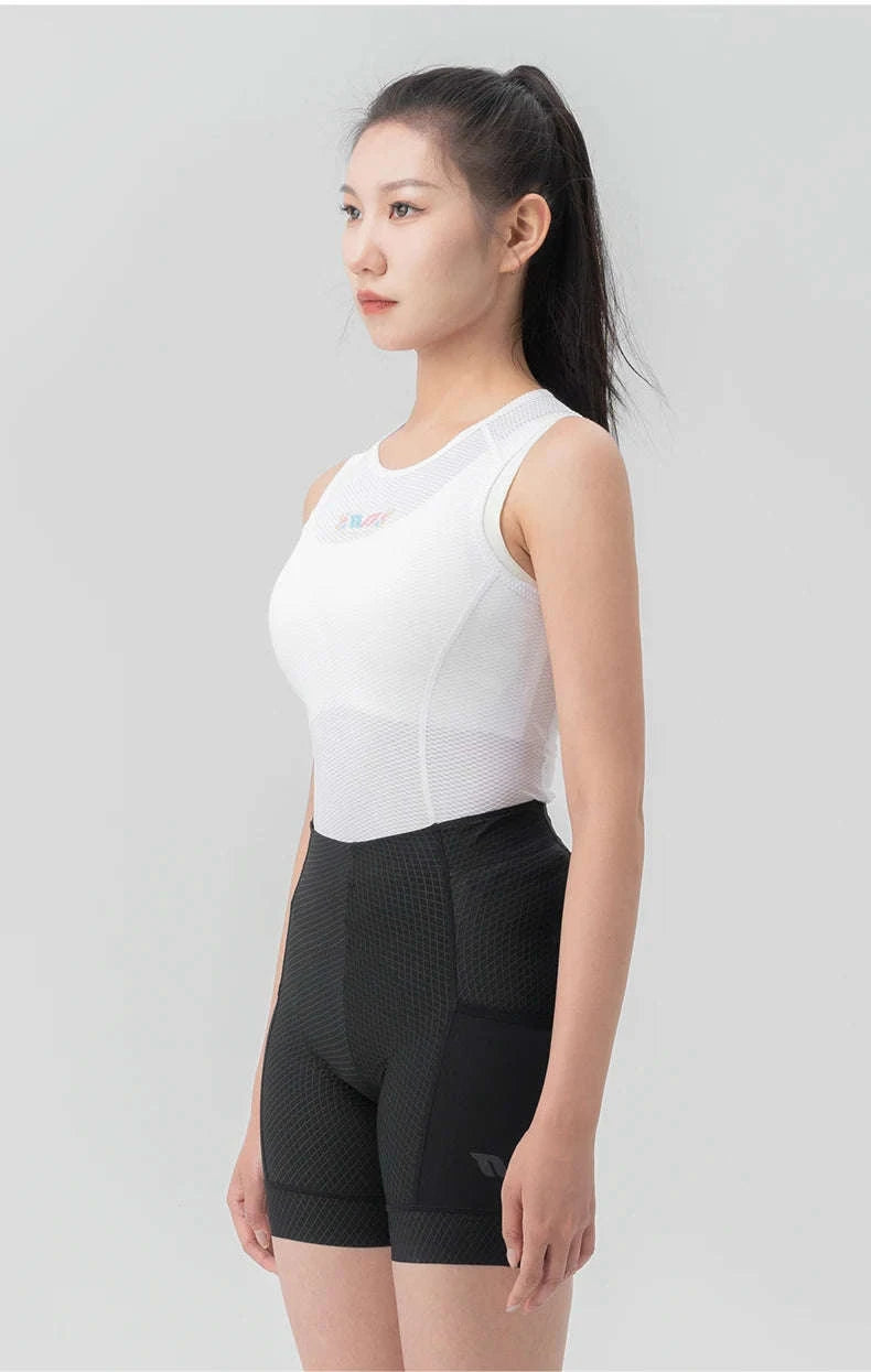 Women’s Quick-Dry Cycling Shorts Breathable Anti-Sweat Bike Shorts-YDDK004 / Asia XXL (EU XL)