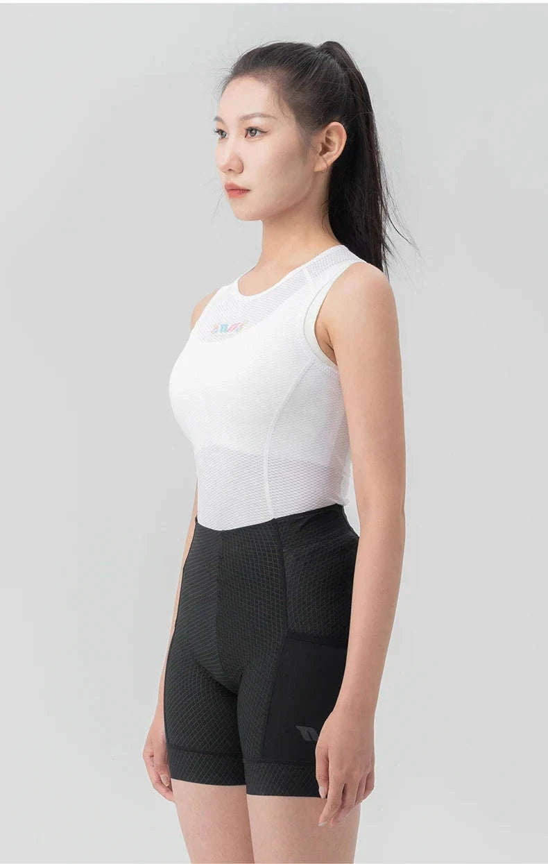 Women’s Quick-Dry Cycling Shorts Breathable Anti-Sweat Bike Shorts-YDDK004 / Asia XXL (EU XL)