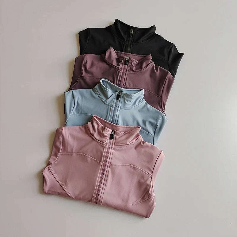 Women's Quick Dry Yoga Jacket-White / M