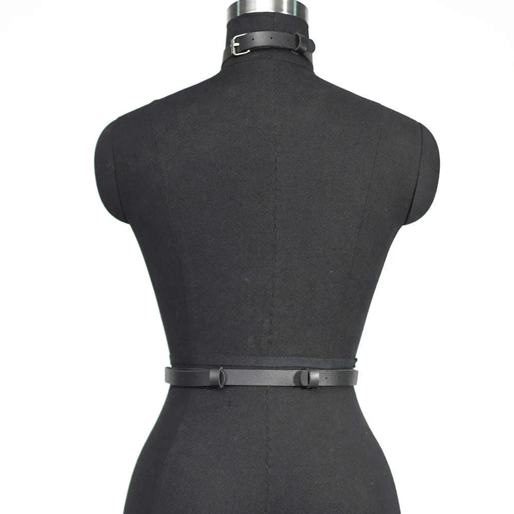 Women’s Sexy Harness Belt Lingerie Outfit-XXL