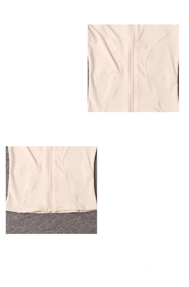 Women’s Slim Fit Quick-Drying Sportswear Set-Ivory / S