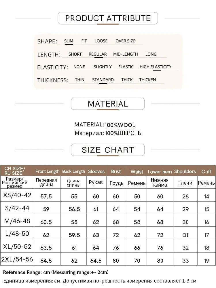 Women’s Slim Fit Wool Turtleneck Sweater – Soft Stretch Winter Pullover-coffee12323075 / M