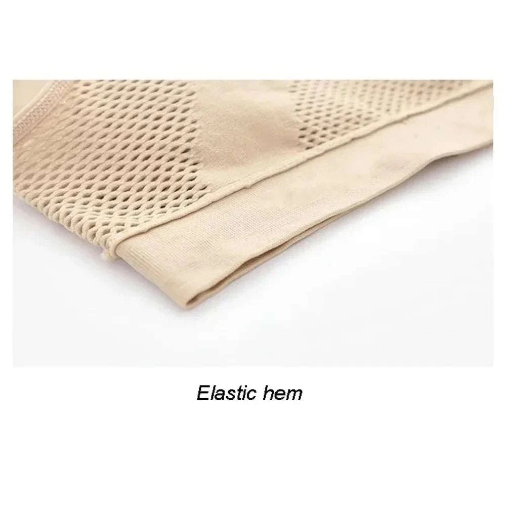 Women's Sports Vest Bra-XL / Nude