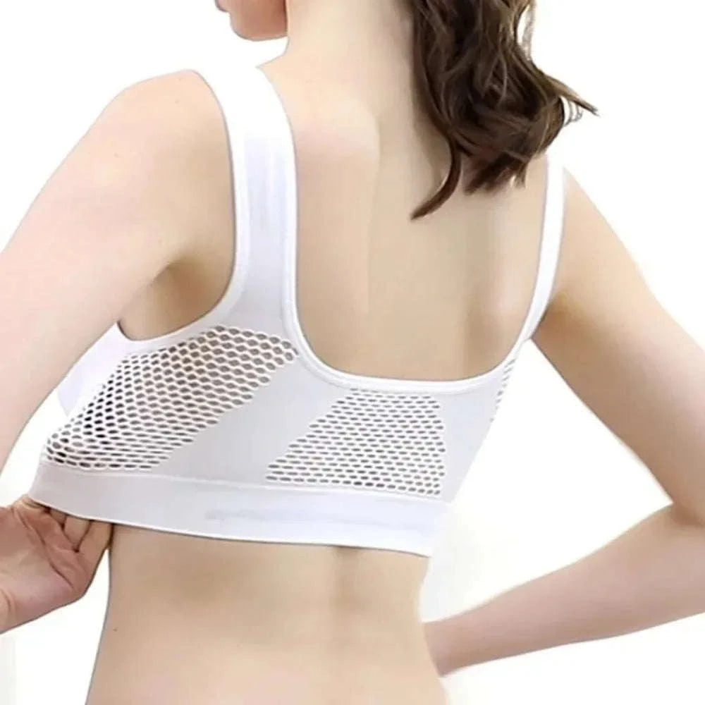 Women's Sports Vest Bra-XL / Nude