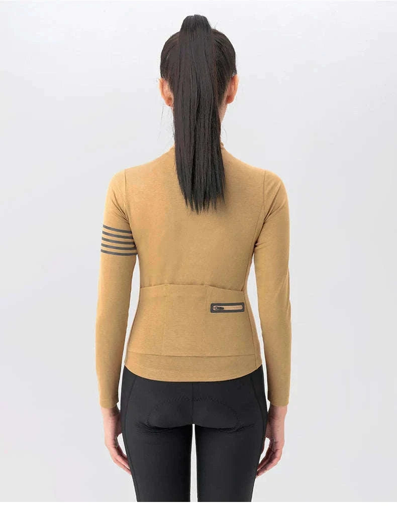 Women’s Windproof Thermal Cycling Jacket for Spring & Autumn Rides-YPW065-3 / Asian L(EUR M)