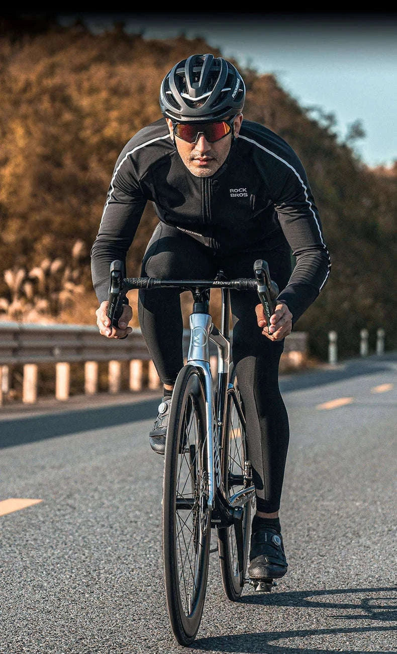 Women’s Winter Cycling Jacket with Fleece Lining and Windproof Design-YPW057 / Asian XXXL(EUR XXL)