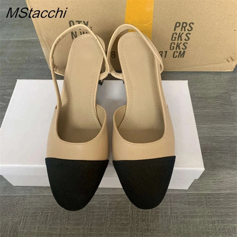 Women Sandals Non-Slip Soft Low Heel Slip-On-black 2cm / 39