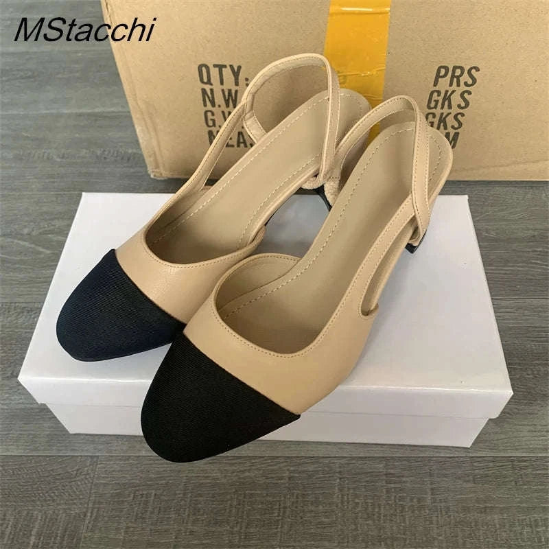 Women Sandals Non-Slip Soft Low Heel Slip-On-black 2cm / 39