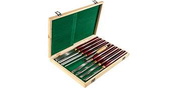 Wood Turning Chisel Set for Lathe Carving and Carpentry-12 PCS / GERMANY