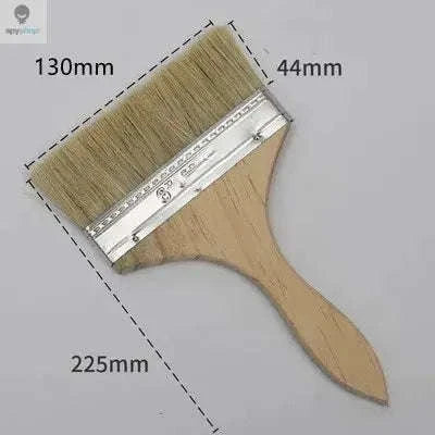 Wooden Paint Brush Set – Smooth Finishing, Comfortable Grip, Multi‑Size Kit-6inch / 5Pcs