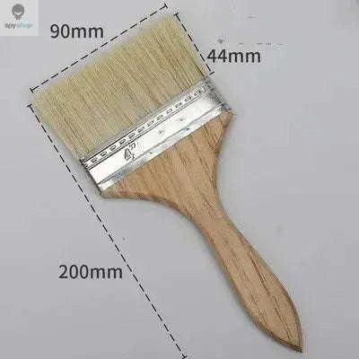 Wooden Paint Brush Set – Smooth Finishing, Comfortable Grip, Multi‑Size Kit-6inch / 5Pcs