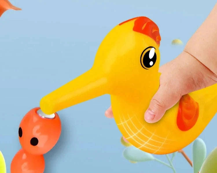 Woodpecker Magnetic Insect Fishing Game-A suit