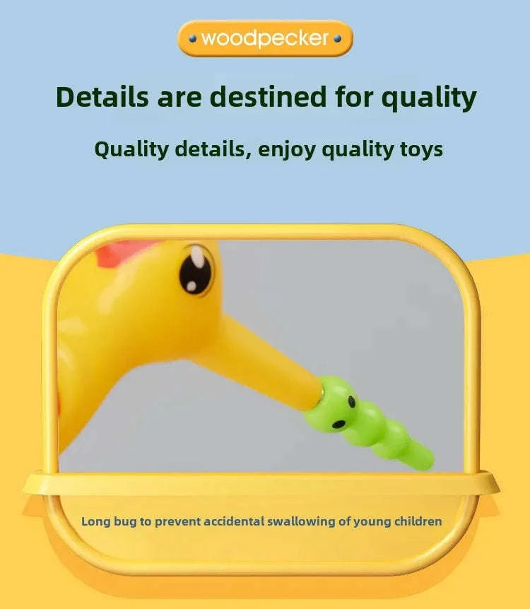 Woodpecker Magnetic Insect Fishing Game-A suit