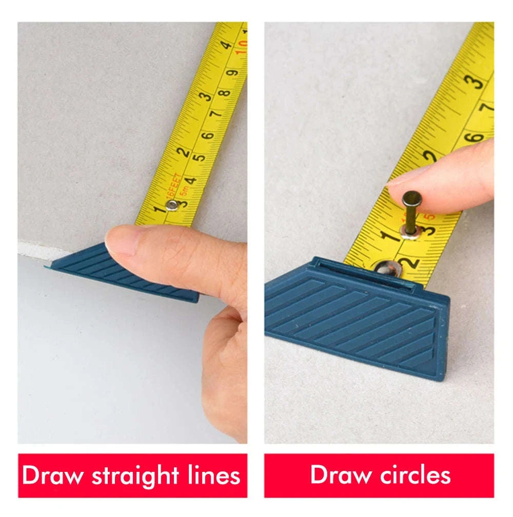 Woodworking Gypsum Board Cutting Tool with Built‑In Tape Measure-10 Pcs blade
