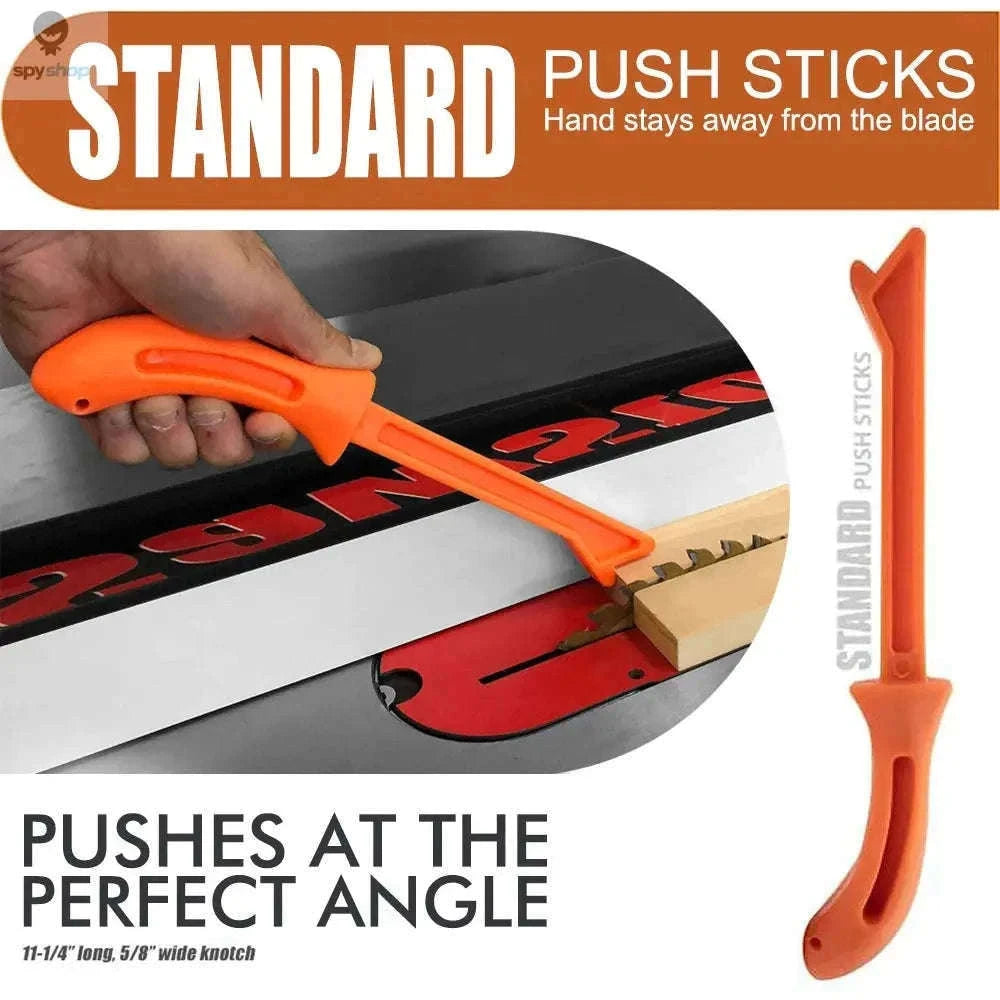 Woodworking Push Block Safety Handle for Safer, Controlled Cuts-orange D