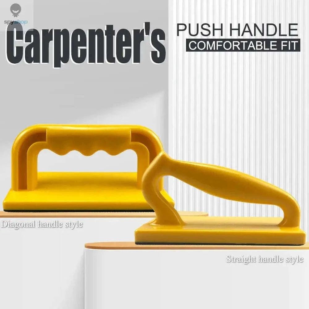 Woodworking Push Block Safety Handle for Safer, Controlled Cuts-orange D