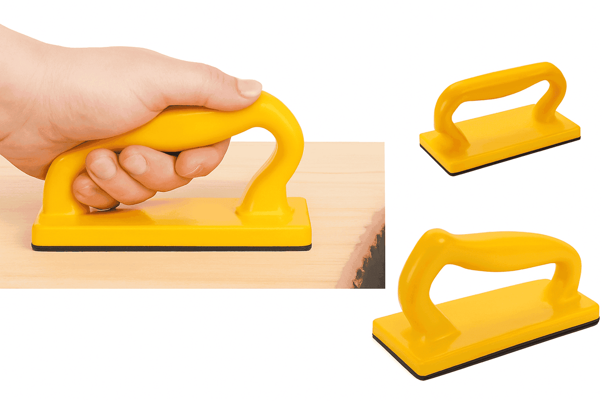 Woodworking Push Block Safety Handle for Safer, Controlled Cuts-orange D