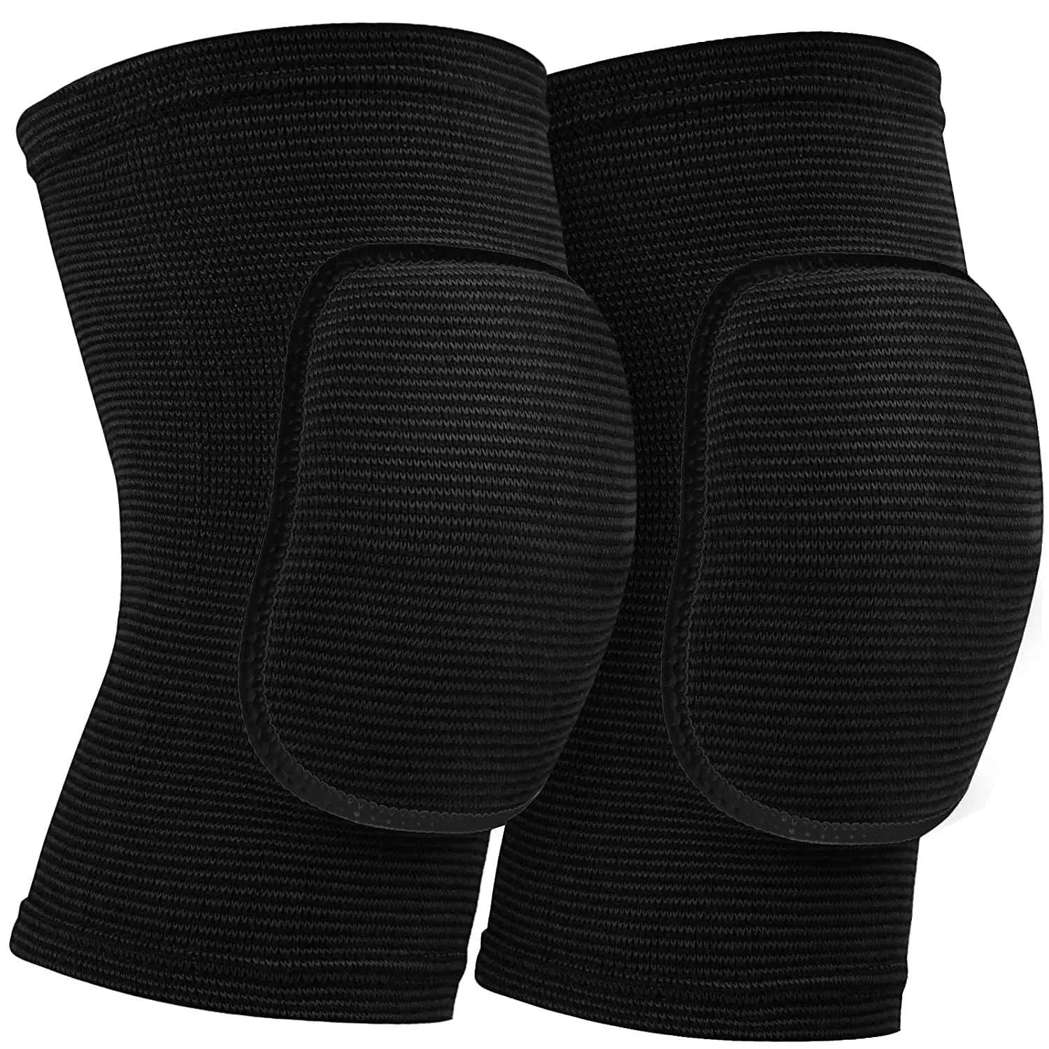 WorthWhile EVA Knee Pads for Volleyball, Yoga & Fitness-S / Black