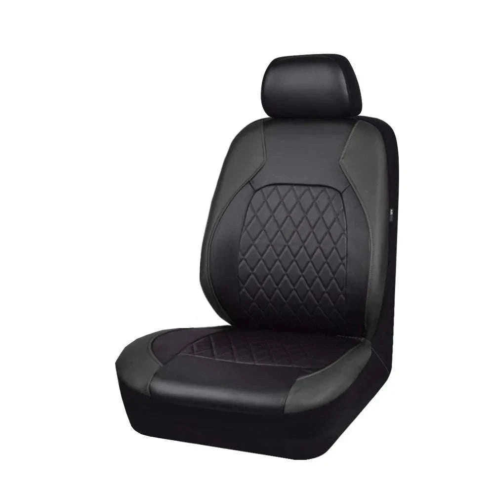 Wrapped Full Surround Car Seat Cover-1 pc black rear