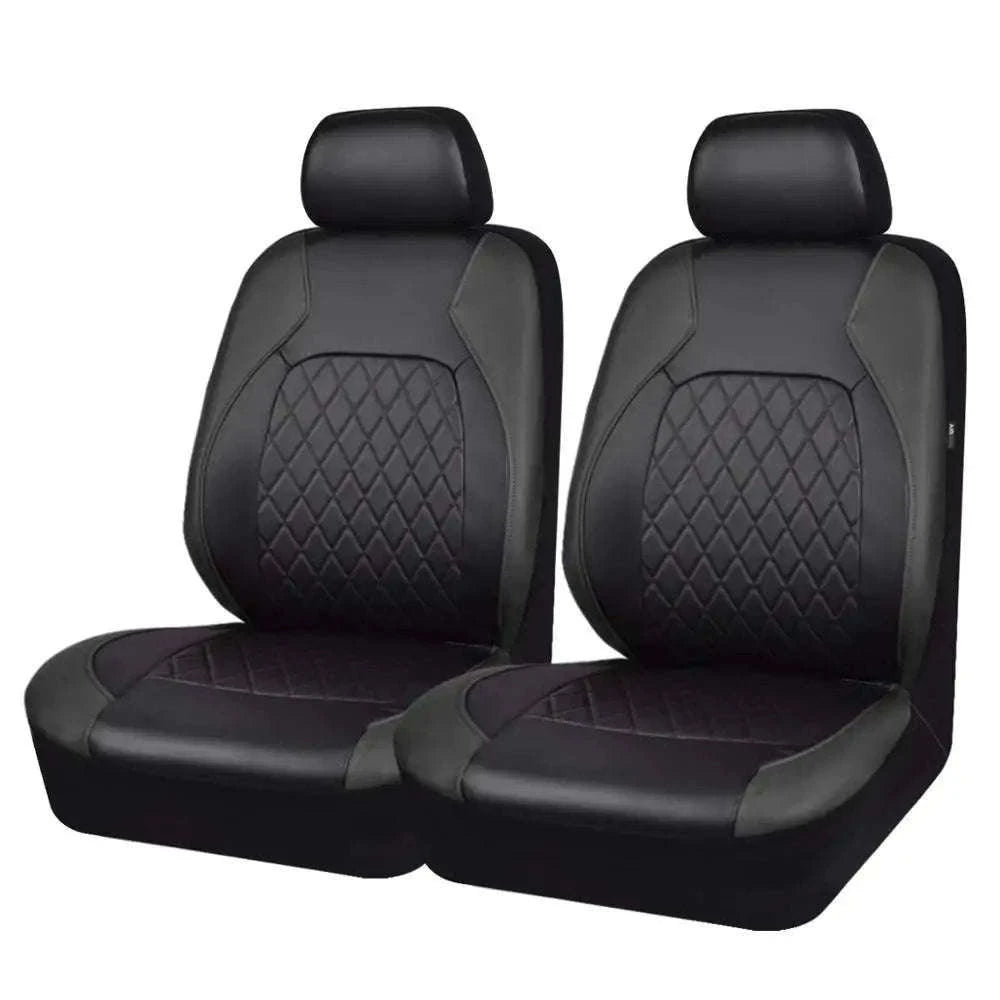 Wrapped Full Surround Car Seat Cover-1 pc black rear