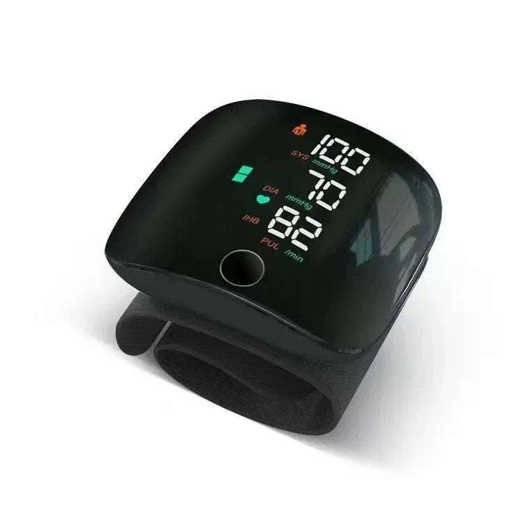 Wrist Blood Pressure Monitor with LED Display and Voice Prompt-Russian Voice