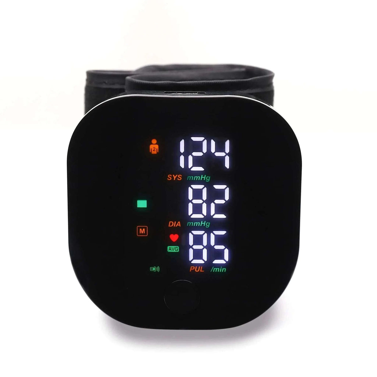 Wrist Blood Pressure Monitor with LED Display and Voice Prompt-Russian Voice