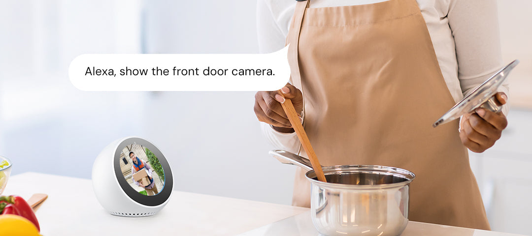 3MP Wireless Security Camera System with 7" Touch Screen, 4CH NVR and 2 Outdoor Cameras