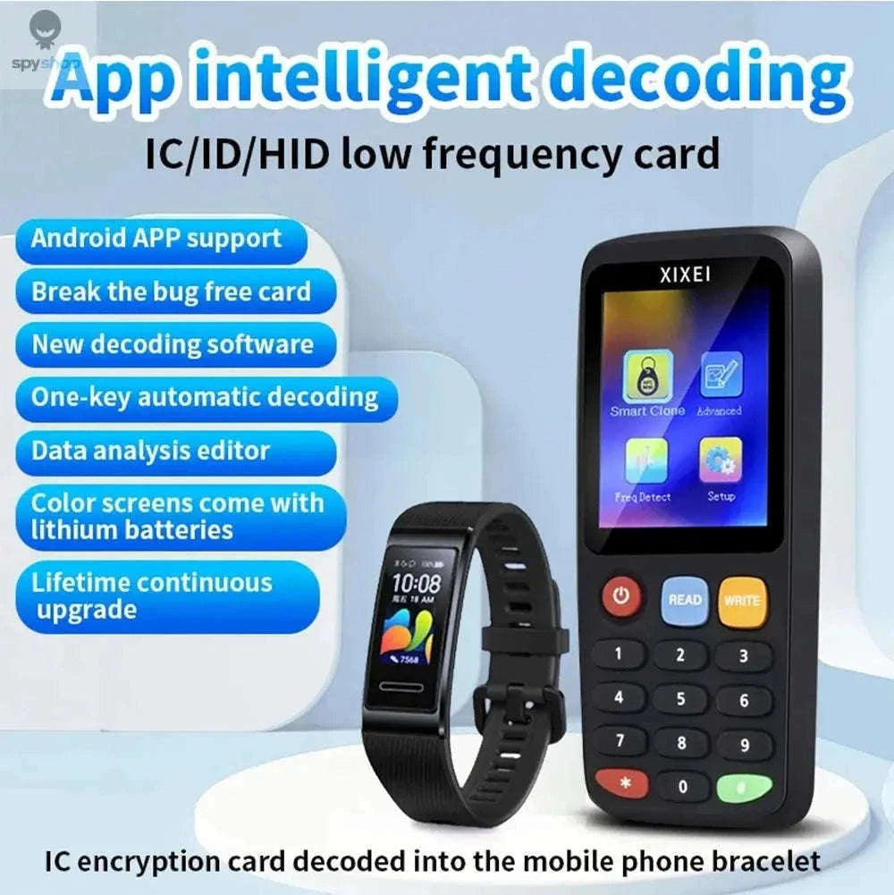 X7 Smart RFID Card Reader for RFID and NFC Card Programming-