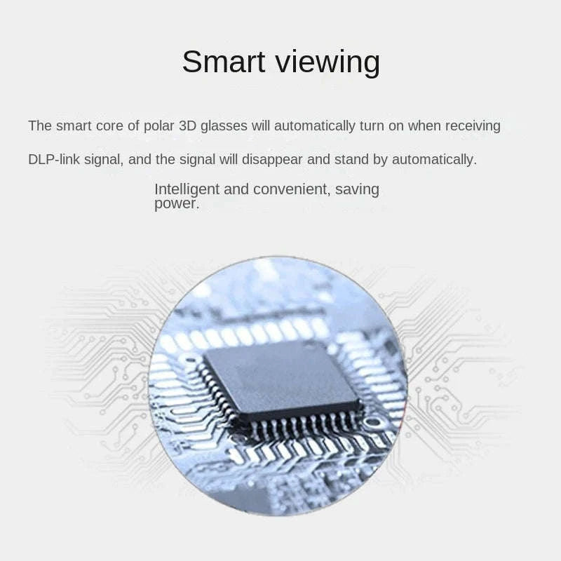 XGIMI DLP-Link Active 3D Glasses for Projectors with Built-in Battery-Default Title
